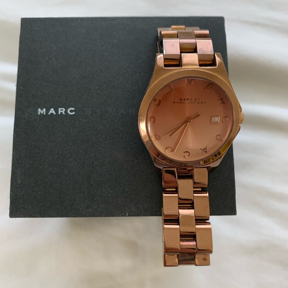 Marc by Marc Jacobs Ombré Rose Gold Watch